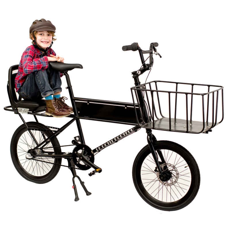 Mini vélo cargo pour un usage quotidien en ville ou en vacances