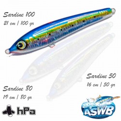 ASWB Lure Sardine 100