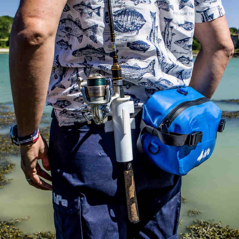 Ventre de pêche ceinture de pêche réglable porte-canne à pêche Support  réglable taille porte-canne ceinture 