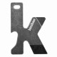 K-Tool Multi-Function Key Ring Tool