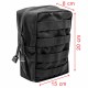 Grande Poche MOLLE Verticale pour accessoires