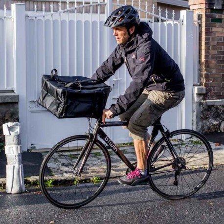 Sac à dos isotherme pour livreur à vélo Uber Eats ou Deliveroo