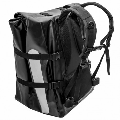 Fermeture roulée du sac à dos de livraison Messenger 100