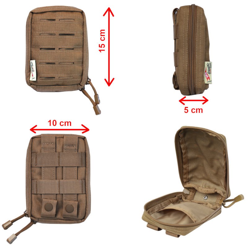 Petite Poche MOLLE Verticale HPA GrandAir