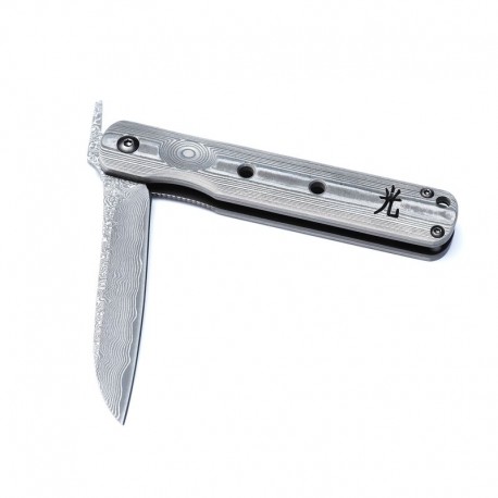 Hikari Drop Point Damas Knife