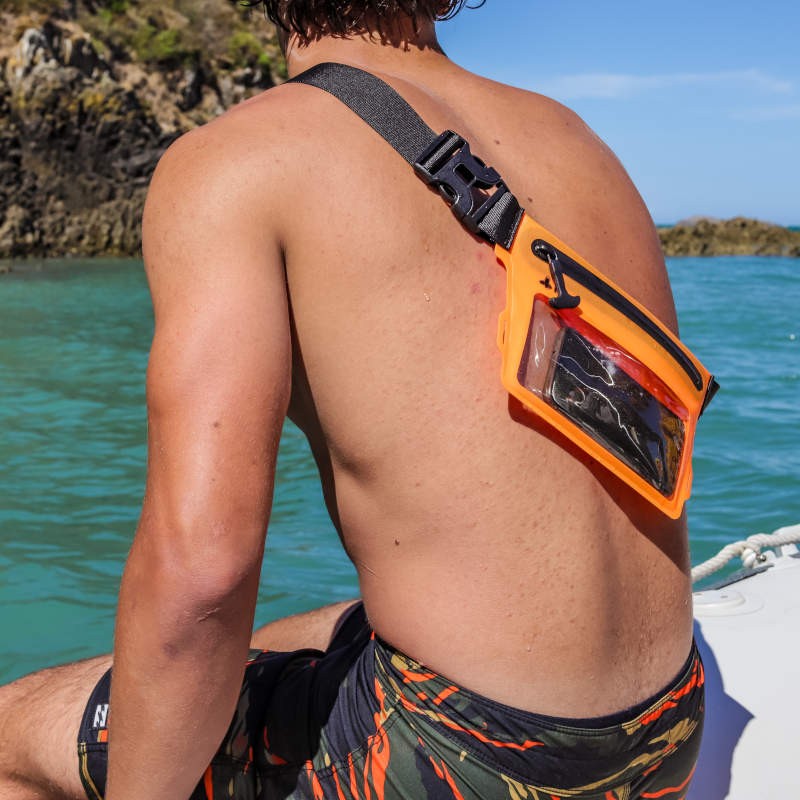 Pochette étanche Pour Téléphone Avec Cordon De Cou - Protection Plage, Piscine, Kayak, Bateau - Transparente Et Résistante