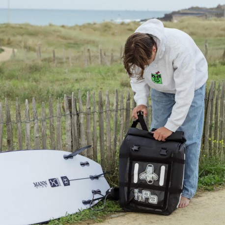 Sac à dos étanche pour combinaison de surf