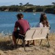 2-seater folding chair