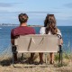 2-seater folding chair