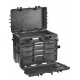 Suitcase waterproof EXPLORER CASE 5140KT01-AH with drawers and foam