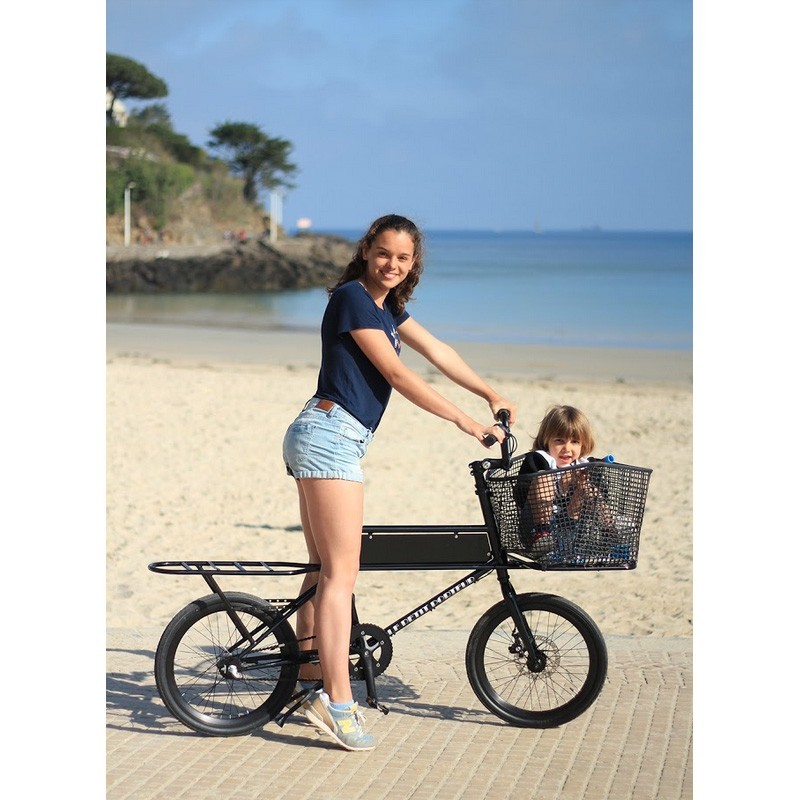 Mini vélo cargo pour un usage quotidien en ville ou en vacances