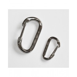 Locking Carabiner Clip, Vonpri Caribeaner Clips Black D Ring