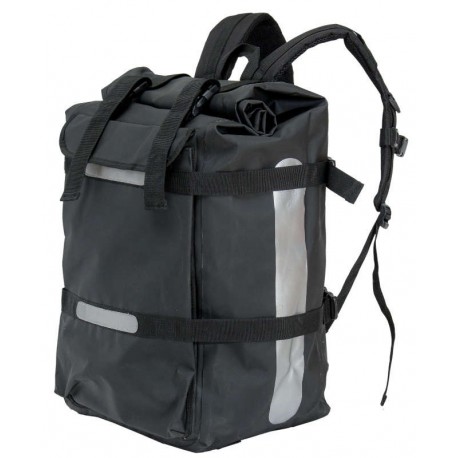 Fermeture étanche du sac de livraison messenger 40