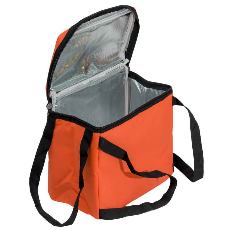 Insulated Delivery Bag for bike courier.