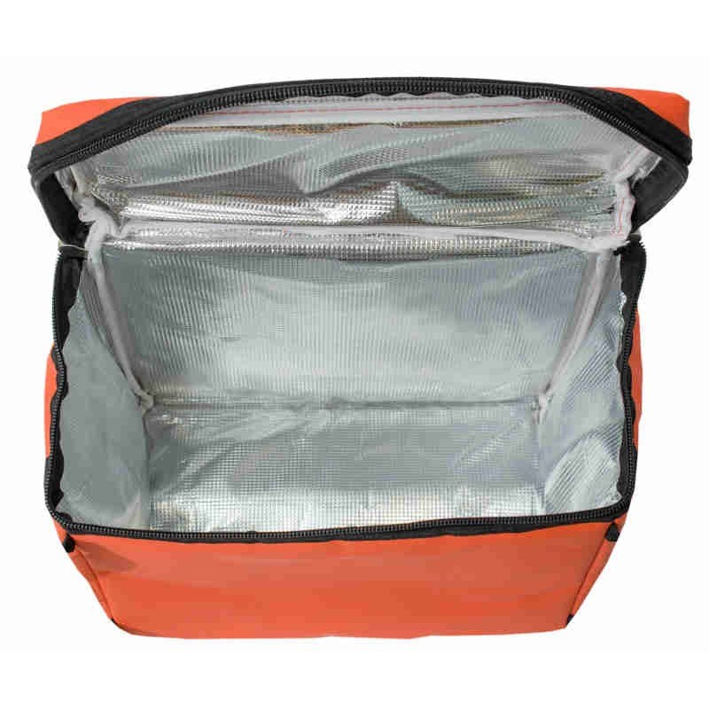 Insulated Delivery Bag for bike courier.