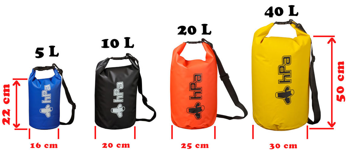 Gamme des sacs étanches HPA Swell